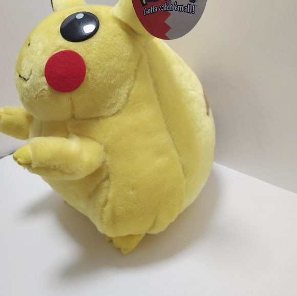 Pikachu Vintage Nintendo 1999 Large plush With Tags - Picture 5 of 10